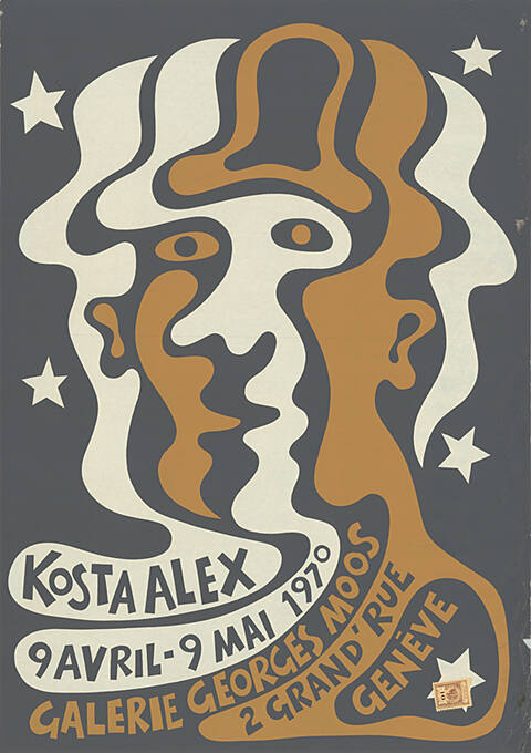 Kosta Alex, Galerie Georges Moos, Genève