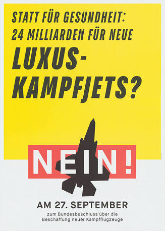 Luxus-Kampfjets? Nein!