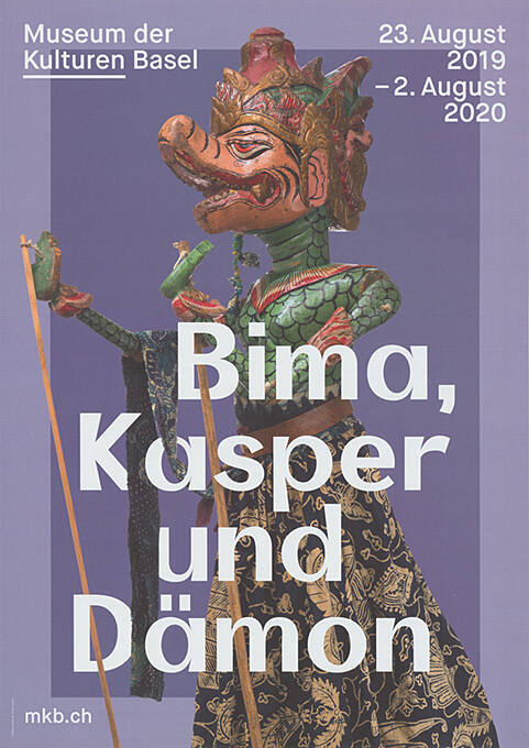 Bima, Kasper und Dämon, Museum der Kulturen Basel