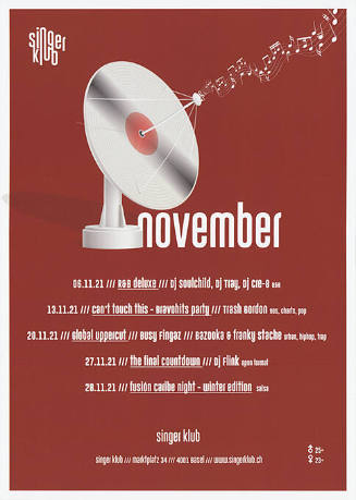 November, Singer Club