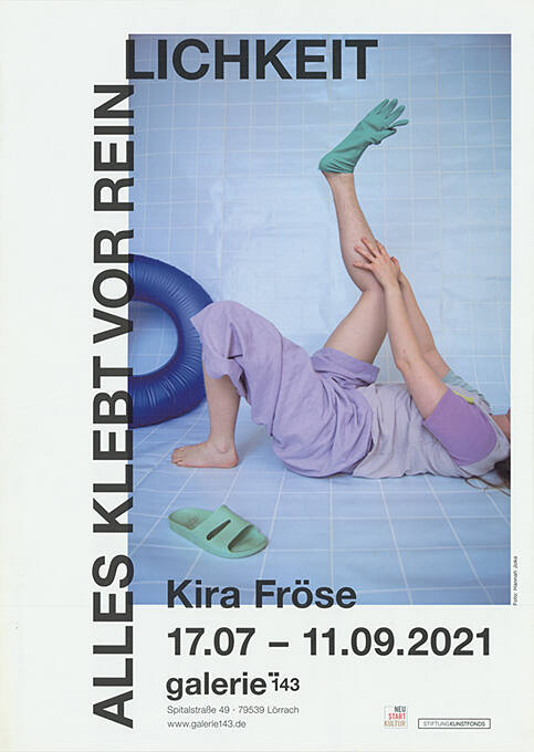 Kira Fröse, Alles klebt vor Reinlichkeit, Galerie 143