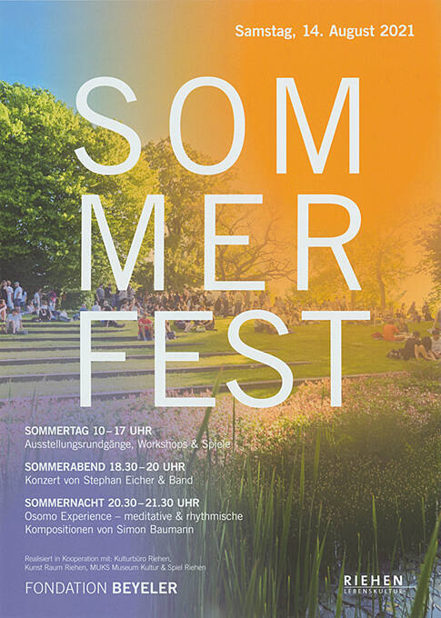 Sommerfest, Fondation Beyeler