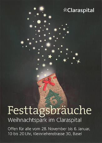 Festtagsbräuche, Weihnachtspark im Claraspital