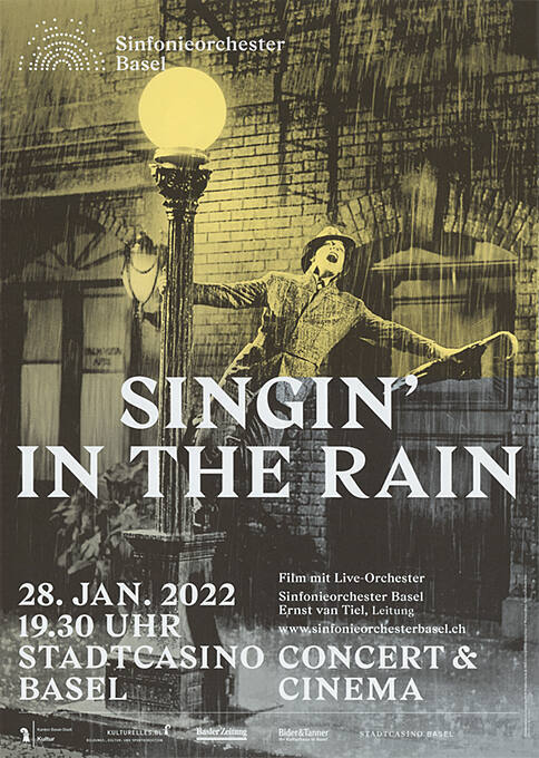 Singin‘ in the Rain, Sinfonieorchester Basel, Stadtcasino Basel