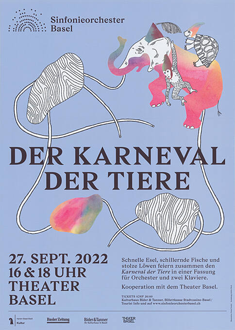 Der Karneval der Tiere, Sinfonieorchester Basel, Theater Basel