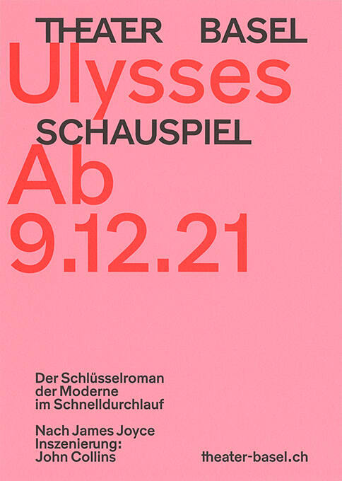 Ulysses, Schauspiel, Theater Basel