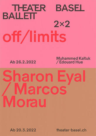 Off / Limits, Sharon Eyal / Marcos Morau, Ballet, Theater Basel