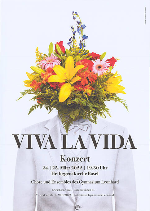 Viva la vida, Konzert, Heiliggeistkirche Basel