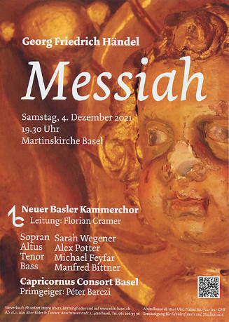 Messiah, Georg Friedrich Händel, Neuer Basler Kammerchor, Martinskirche Basel