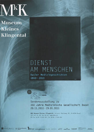 Dienst am Menschen, Basler Medizingeschichten 1860–2010, Museum Kleines Klingental