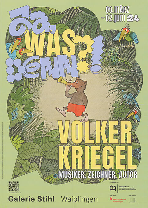 Ja, was denn! Volker Kriegel, Galerie Stihl, Waiblingen