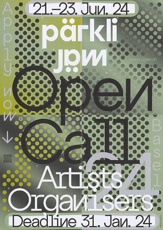 Pärkli Jam, Open Call, Artists, Organisers 24