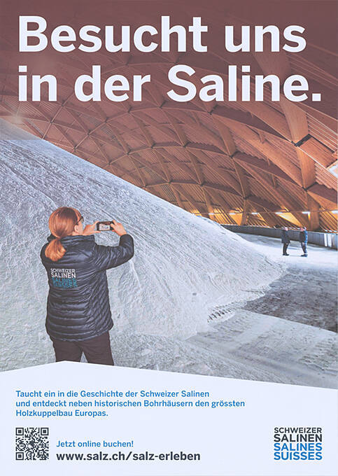 Besucht uns in der Saline. Schweizer Salinen