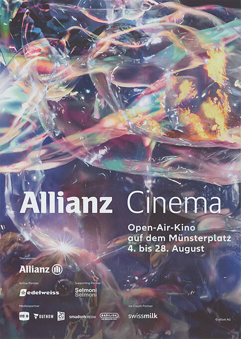 Allianz Cinema, Open-Air-Kino auf dem Münsterplatz