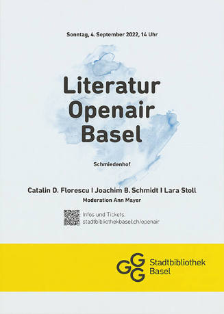 Literatur Openair Basel, Schmiedenhof