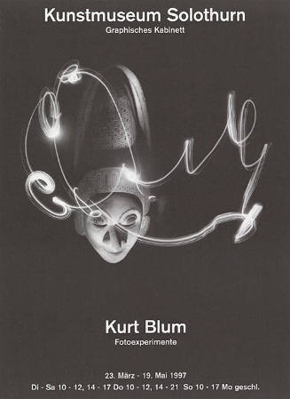 Kurt Blum, Fotoexperimente, Kunstmuseum Solothurn, Graphisches Kabinett