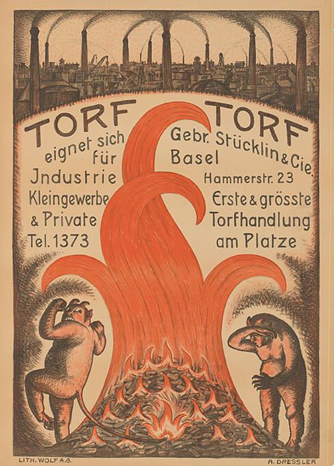 Torf, eignet sich für Industrie, Kleingewerbe & Private, Erste & grösste Torfhandlung am Platze