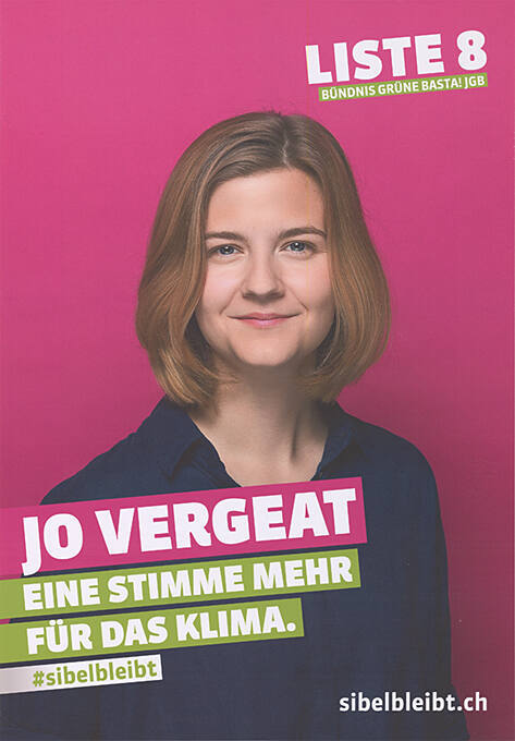 Jo Vergeat, Eine Stimme mehr für das Klima, Liste 8, Bündnis Grüne Basta! JGB