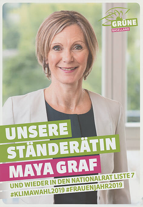 Unsere Ständerätin, Maya Graf, Grüne Baselland