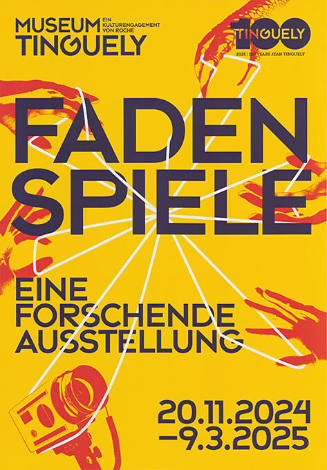 Fadenspiel, eine forschende Ausstellung, Museum Tinguely