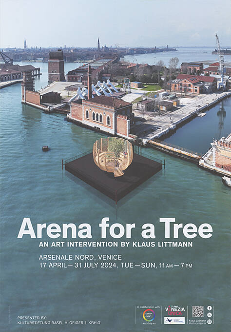 Arena for a three, An Art Intervention by Klaus Littmann, KBH.G