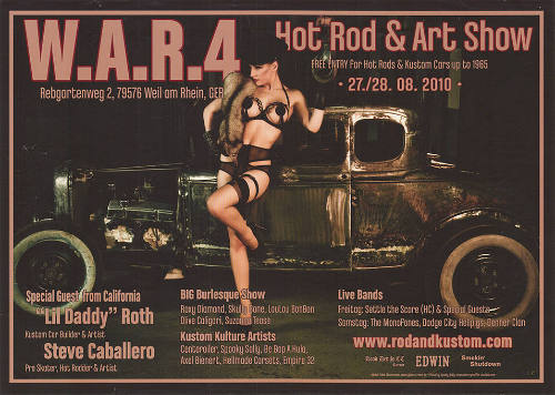 W.A.R.4, Hot Rod & Art Show