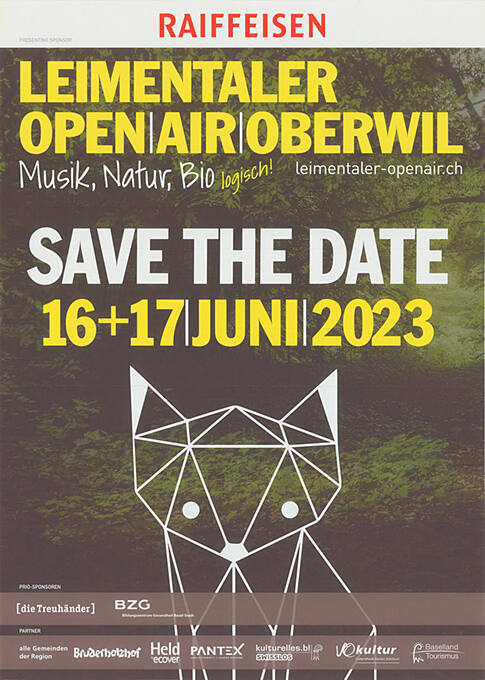 Leimentaler Openair Oberwil, Save the date