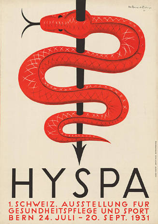 Hyspa, 1. Schweiz. Ausstellung für Gesundheitspflege und Sport, Bern