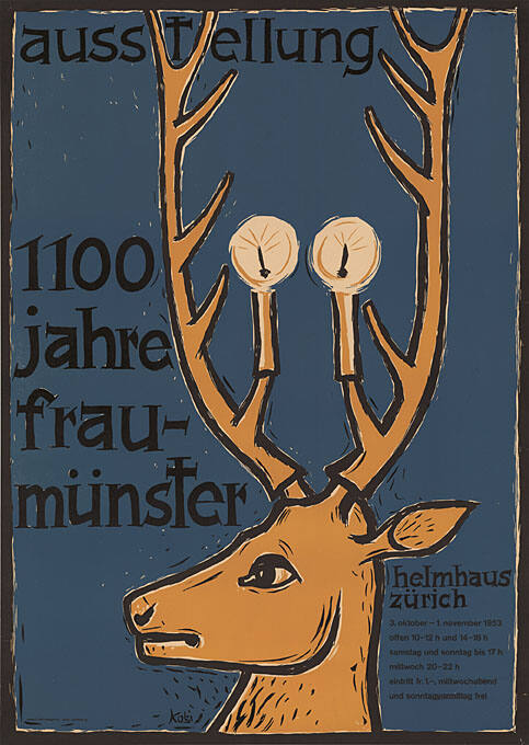 1100 Jahre Fraumünster, Helmhaus Zürich