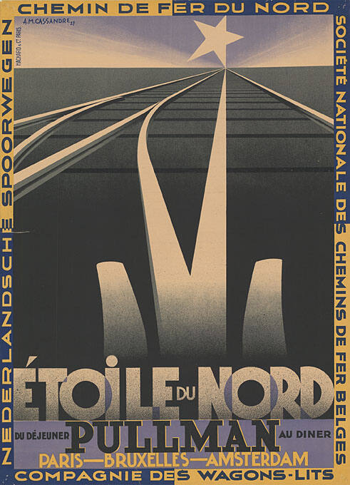 Étoile du Nord, Pullman, Paris–Bruxelles– Amsterdam