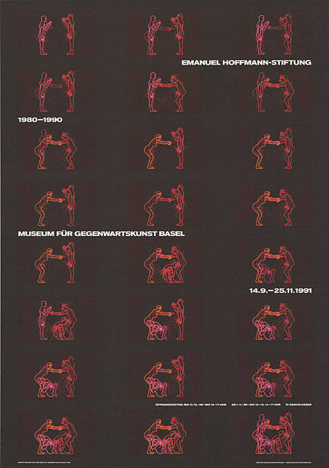 Emanuel Hoffmann-Stiftung 1980–1990, Museum für Gegenwartskunst Basel